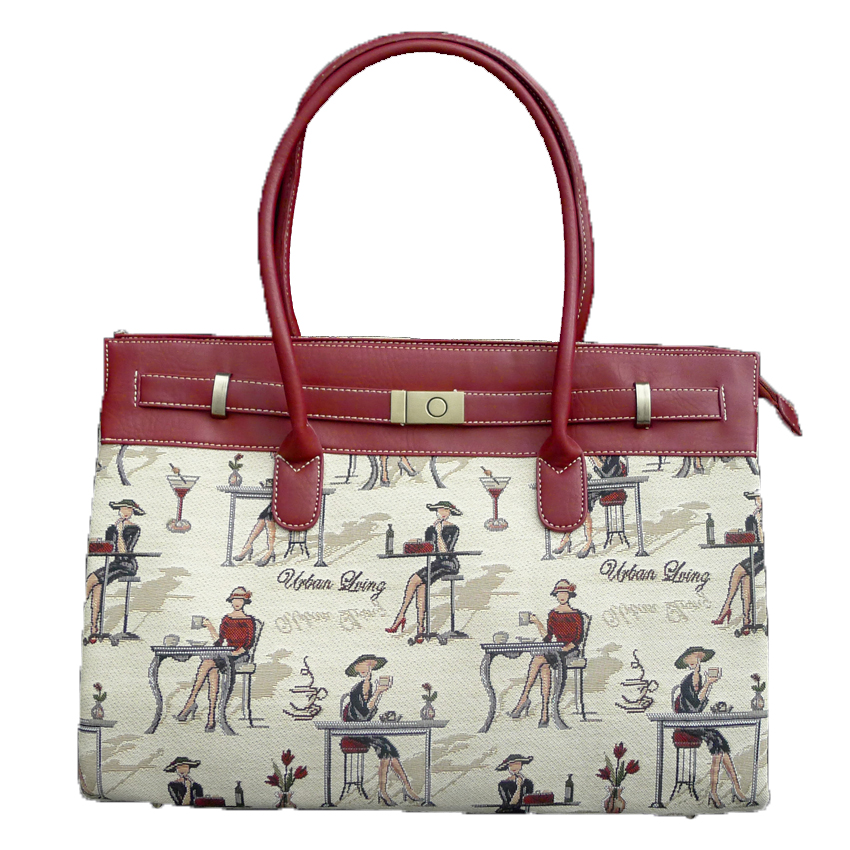 Tapestry Buckle Bag - Rendezvous