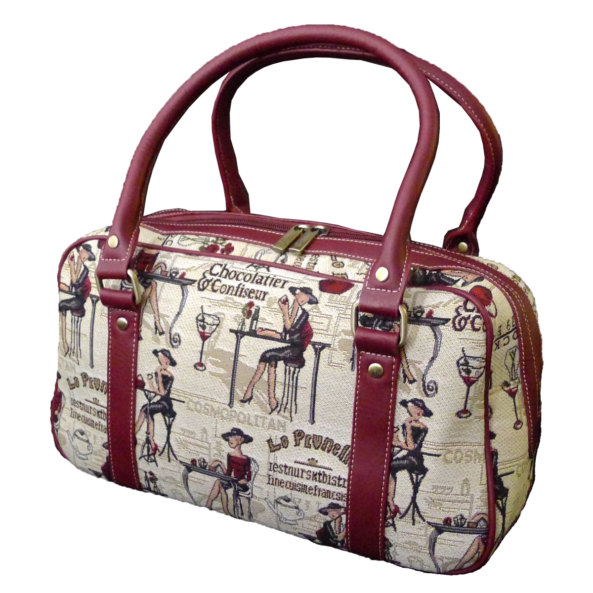 4750-Rendezvous Tapestry Oval-Shaped Purse - Rendezvous