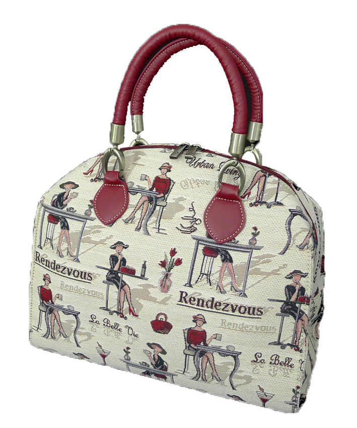 Tapestry Arched Bag - Rendezvous