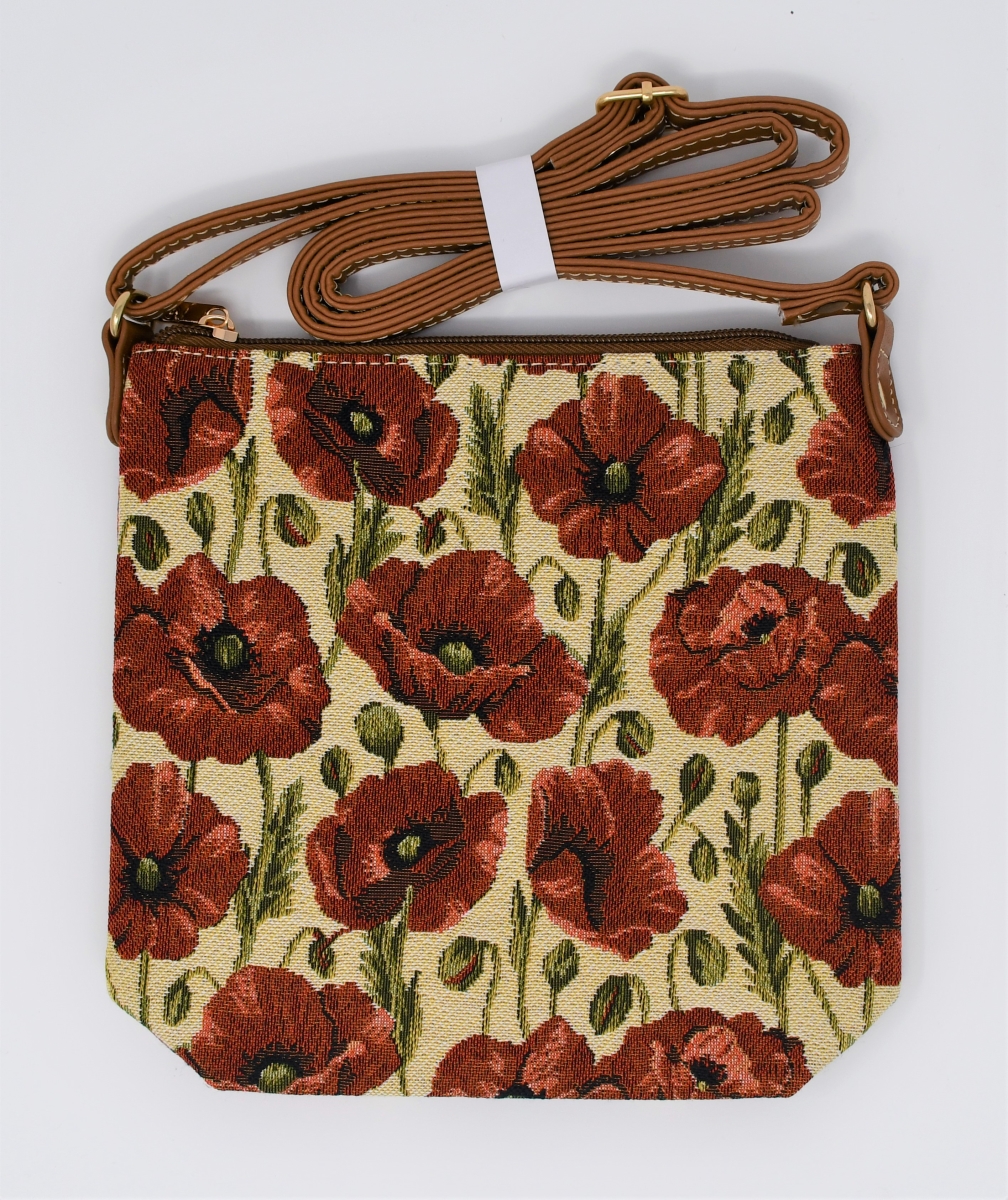 Tapestry Hipster Bag - Poppy