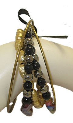 MX Signature Collection Bracelet multi strand with ribbon
