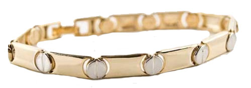 Two Tone Bracelet Screw Bracelet