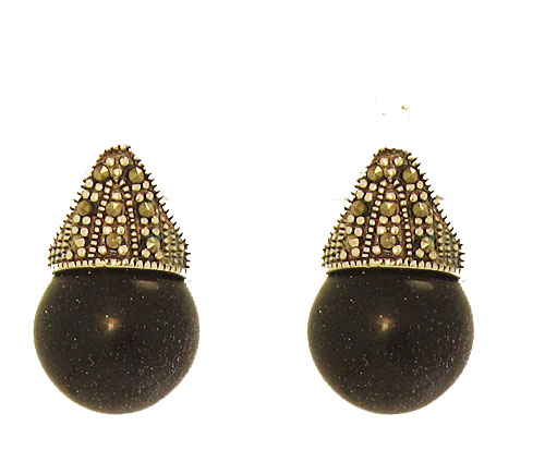 Pave Drop Earrings