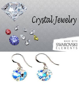 E9898ABY Swarovski Austrian crystal Aurora Borealis earrings pouched Yellow -  Designer Jewelry