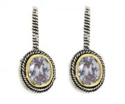 EP3430L Double Cable Earring Lavender