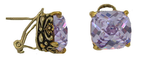EP711L Designer Cable Jewelry Earring Lavender