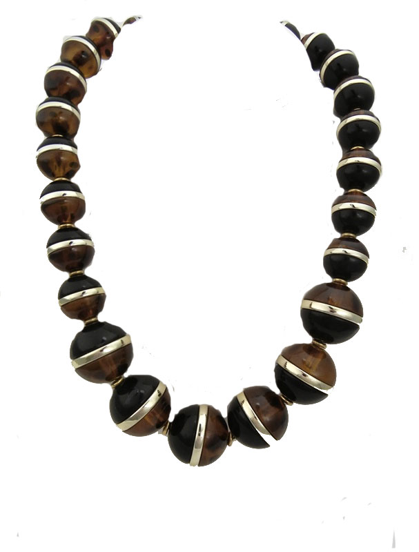 Genuine Coldwater Creek large bead necklaces:
