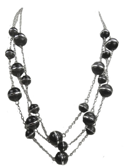 Picture of Designer Jewelry 30431 Genuine Coldwater Creek small bead and chain necklaces