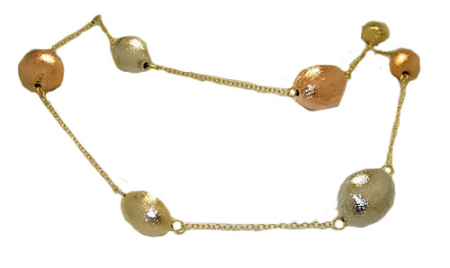 9958M36 MX Three Tone Necklace