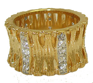 Picture of Designer Jewelry CR3051G Yellow Gold Fashion Designer wholesale Ring at low price