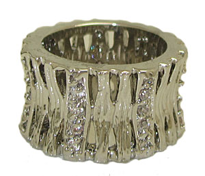 Picture of Designer Jewelry CR3051W White Gold Fashion Designer wholesale Ring at low price