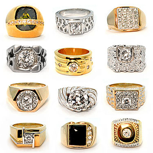 Picture of Designer Jewelry MENSRINGSPEC36S Mens Wholesale Ring Closeout 36 Rings