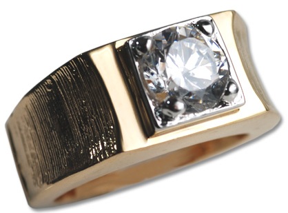 MEN'S wholesale Cubic Zirconia Ring