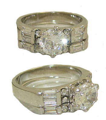 Picture of Designer Jewelry RG1293 Wedding Ring Set is a Best Seller
