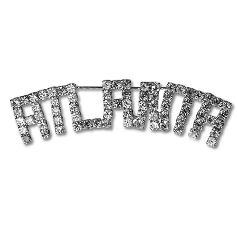 Picture of Designer Jewelry ATLANTA Rhinestone Atlanta Pin