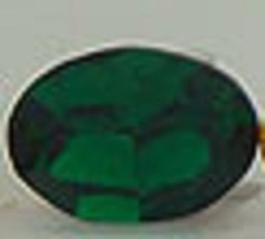 Picture of Designer Jewelry T8018 5 Wholesale Stone 14mm X10mm Green 