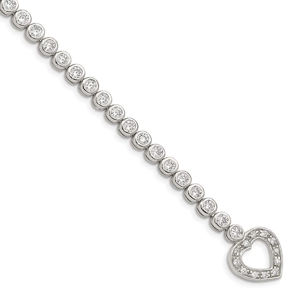 Picture of Designer Jewelry TENNIS Cubic Zirconia Sterling Silver Tennis bracelet