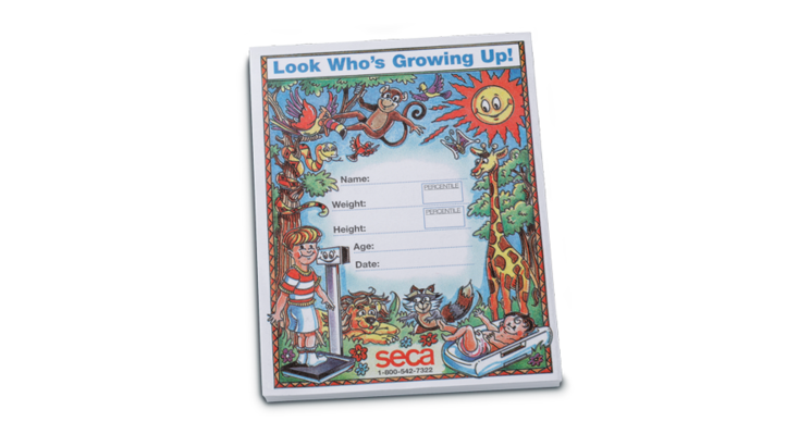 Picture of Seca 102 Recording Childs Vital Growth Information Convenient Pads