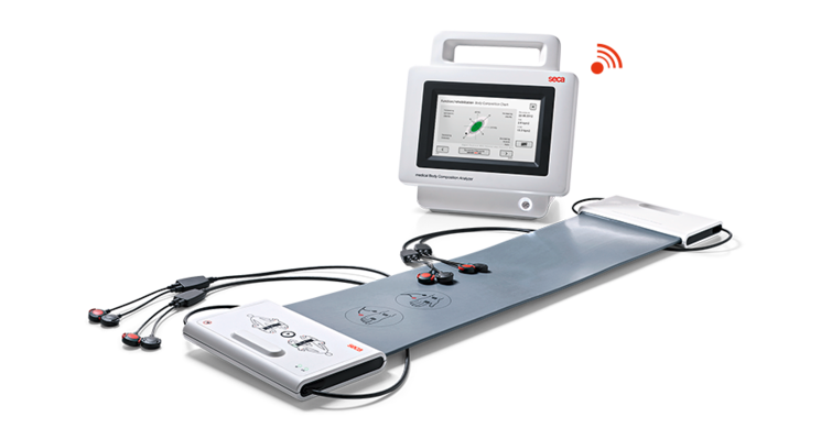 Picture of Seca 5250021139 Determining Body Composition While Lying Down Medical Body Composition Analyzer
