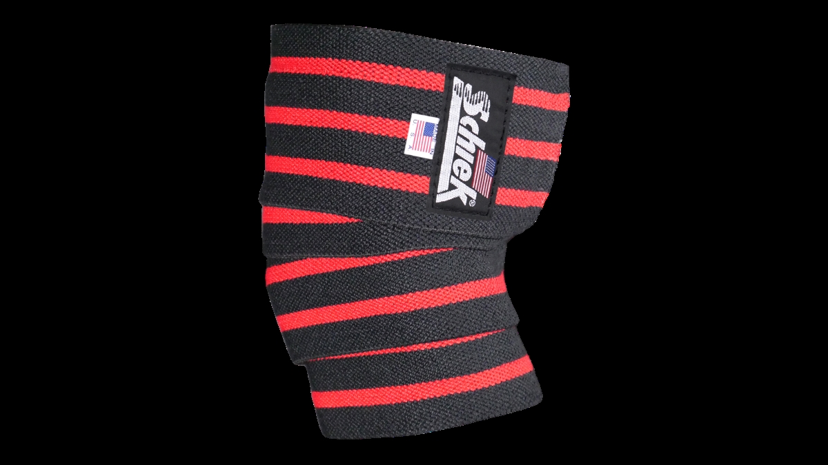 1152B Line Elbow Wraps, Black