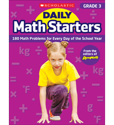 Picture of Scholastic 815959 Daily Math Starters - Grade 3