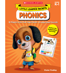 Picture of Scholastic 822828 Little Learner Packets - Phonics