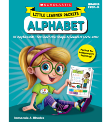Picture of Scholastic 823029 Little Learner Packets - Alphabet