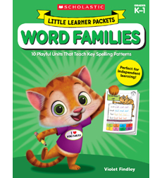 Picture of Scholastic 823030 Little Learner Packets - Word Families