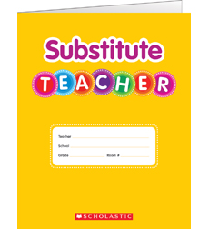 Picture of Scholastic 823678 Substitute Teacher Supreme Folder