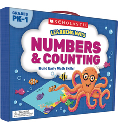 Picture of Scholastic 823963 Learning Mats - Numbers & Counting