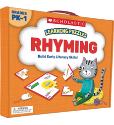 Picture of Scholastic 823973 Learning Puzzles - Rhyming