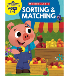 Picture of Scholastic 825557 Little Skill Seekers - Sorting & Matching Workbook