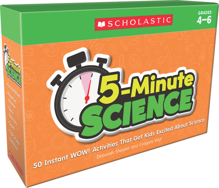 Picture of Scholastic 978-1-338-33012-0 5-Minute Science - Grade 4-6