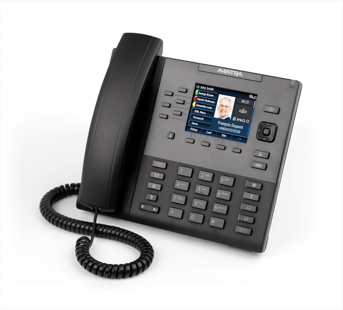 Picture of Mitel 80C00002AAA-A 6867I IP Phone without AC Adapter