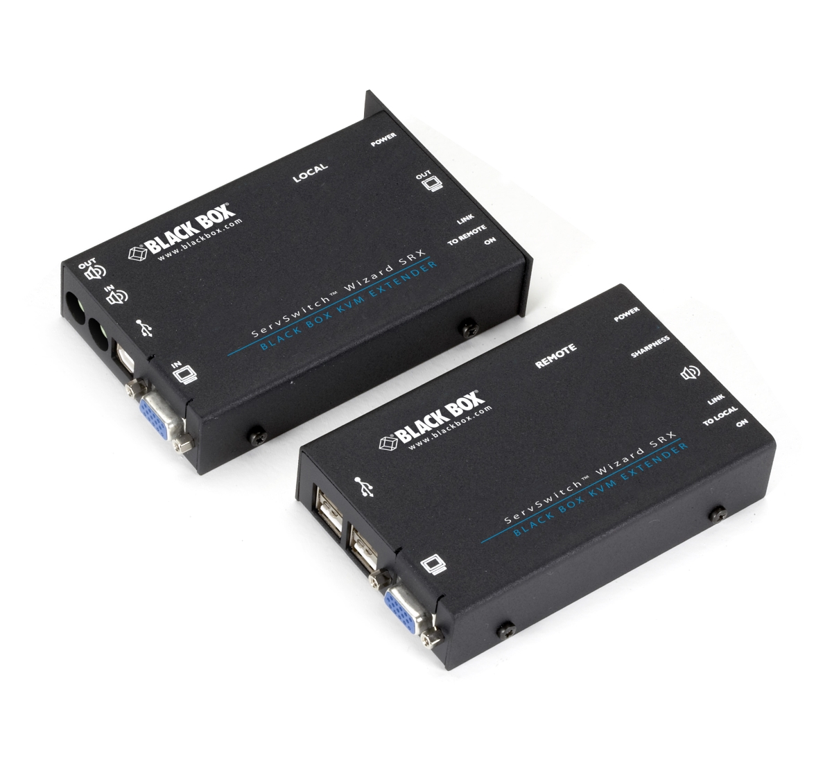 Picture of Blackbox ACU5051A 2.0 Audio Dual Access Servswitch Wizard Extender