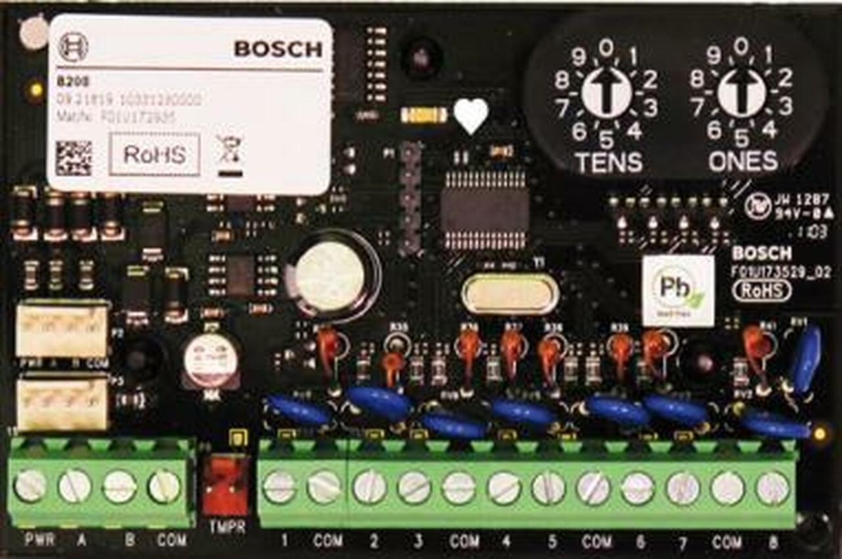Picture of Bosch B208 8-Input Expansion Module for SDI2 Bus