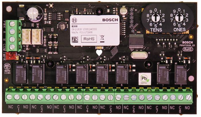Picture of Bosch B308 8-Output Relay Expansion Module for SDI2