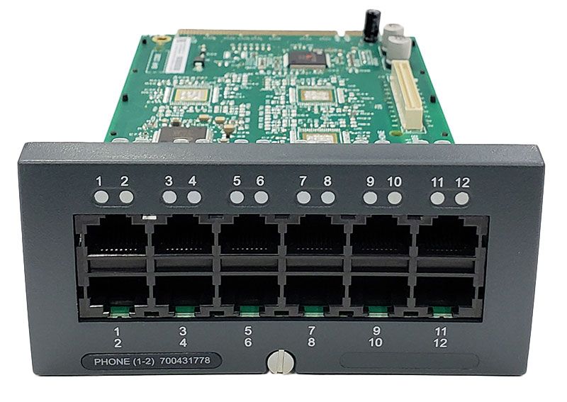 Picture of Avaya 700431778 IPO IP500 Extension Analog Phone 2 Card
