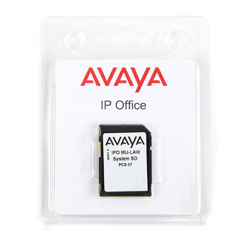 Picture of Avaya 700479710 IPO IP500 V2 MU-Law System SD Card