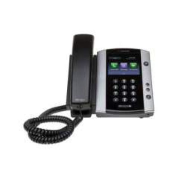Picture of Polycom 2314-48820-001 Ring Central Branded VVX 250 Desk Phone with Power Supply