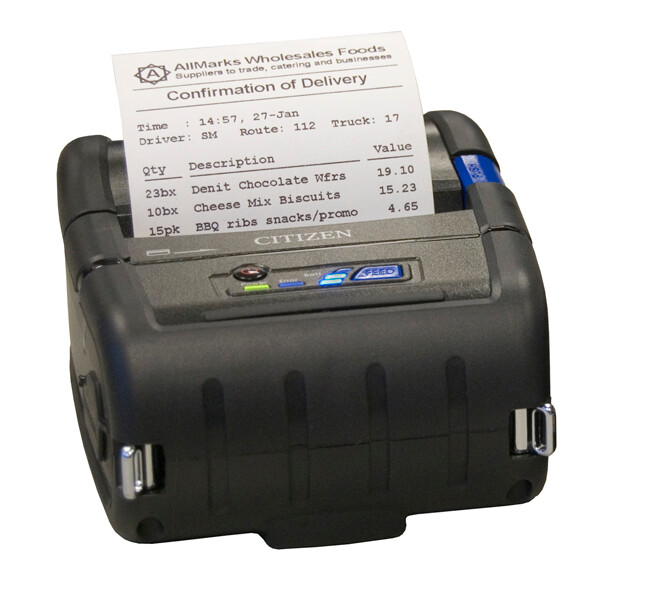 Picture of Citizen CMP-30IIBTIUC CMP-30 Serial & USB Standard & iOS ESC POS Mobile Printer