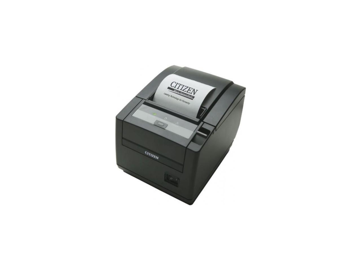 Picture of Citizen CT-S601IIS3ETUBKP Type II Ethernet Direct Thermal Receipt Printer&#44; Black