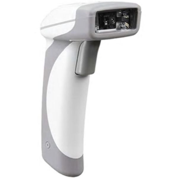 Picture of Code CR1500-K102-C503 CR1500 2D Corded Barcode Scanner with RS232 8 ft. Coiled Cable & Power Supply&#44; Light Gray
