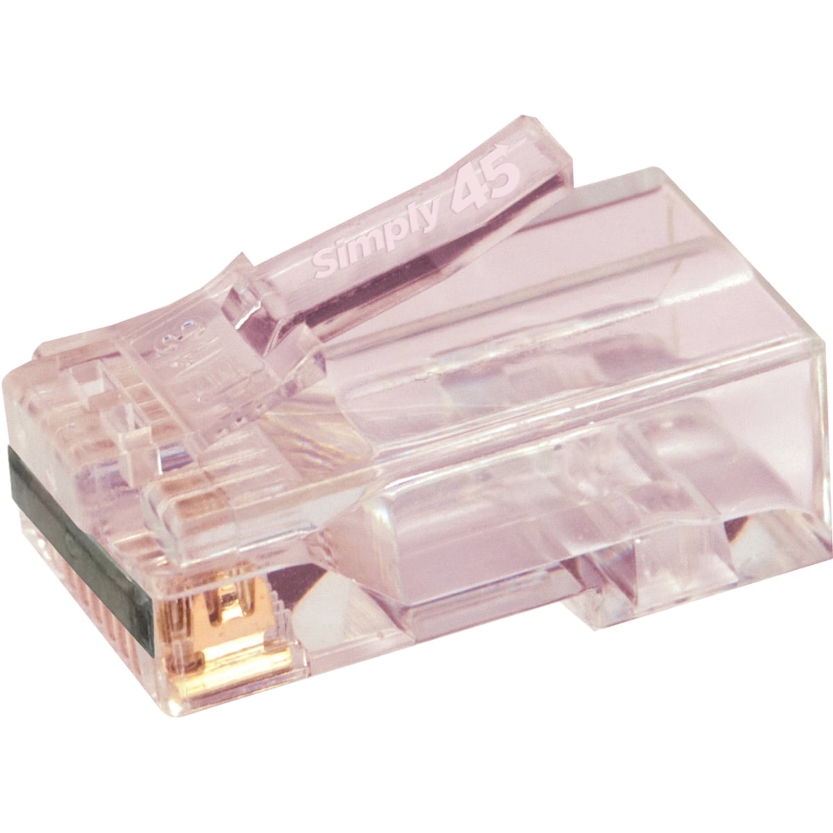 Pro Series Cat 6-6a UTP Unshielded Pass-Through Modular Plug - 100 Piece