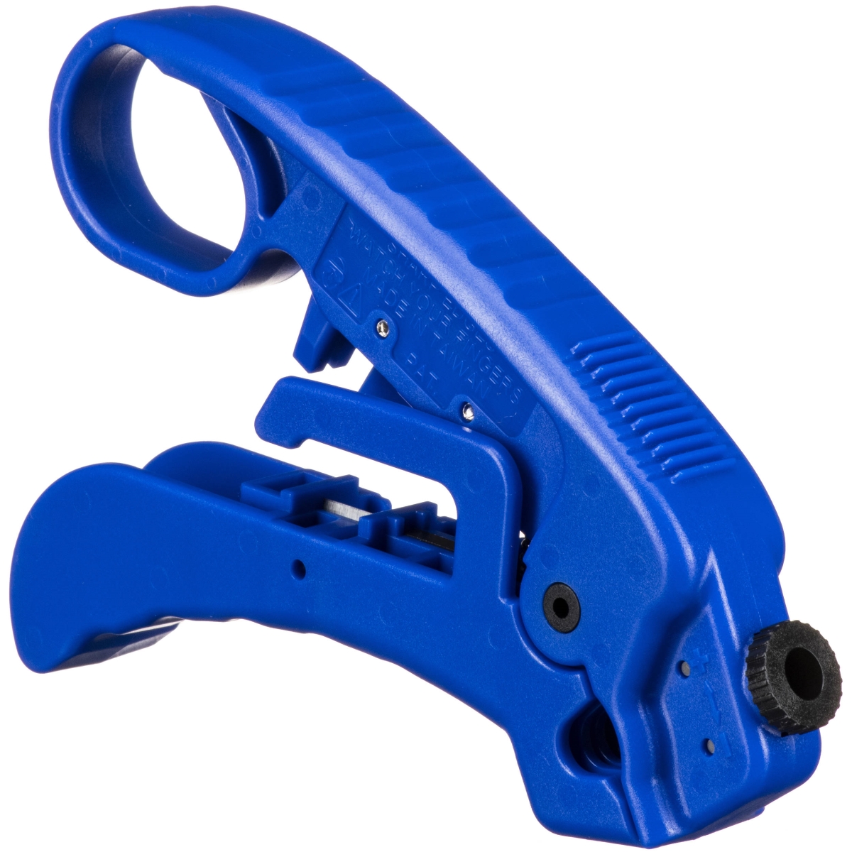Adjustable LAN Cable Stripper - Blue - Compact Design - Precision Tool
