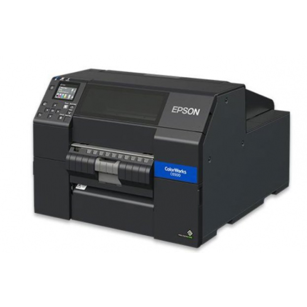 Picture of Epson C31CH77A9971 8 in. C6500 USB & Ethernet 4-Inkjet Color Label Printer with Peel & Present&#44; Gloss