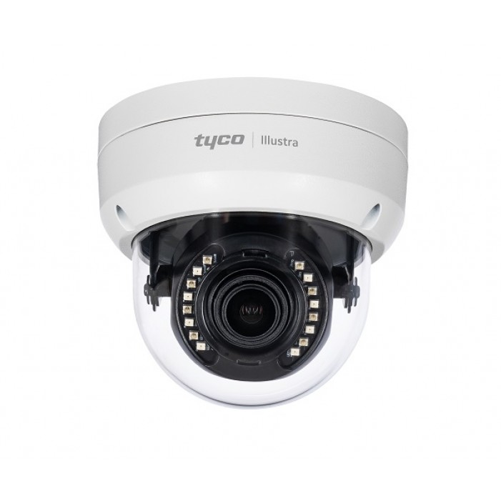 Picture of Exacq IES02-D12-OI04 2 MP Illustra Essentials Outdoor Network IR Mini-Dome Camera&#44; White - 2.7-13.5 mm Lens