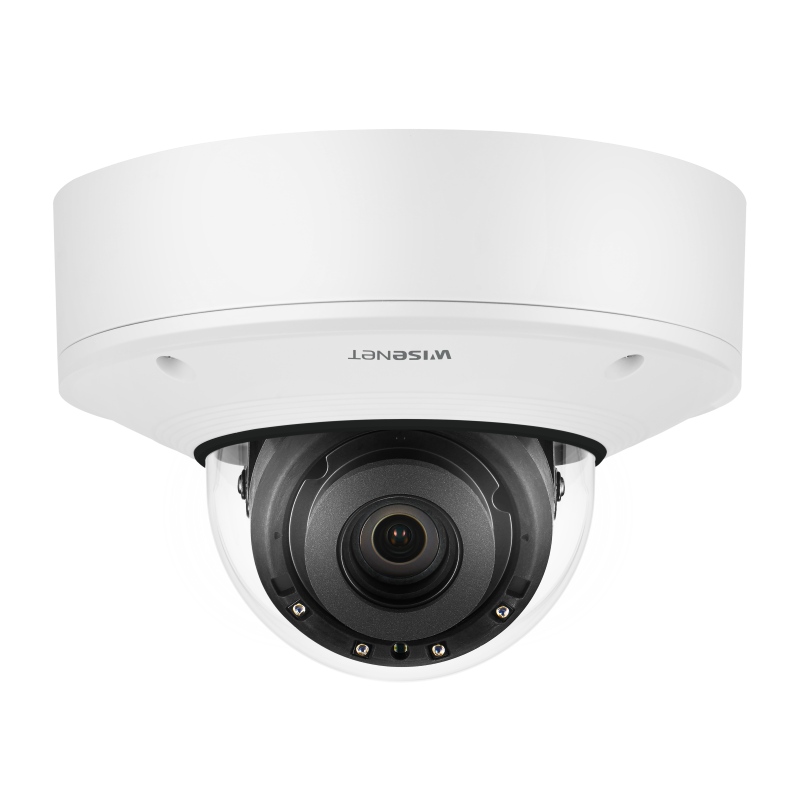 XNV-9082R 4K UHD Wisenet 7 X-Plus Network IR Vandal Outdoor Dome Camera with 3x Zoom & Night Vision -  Hanwha