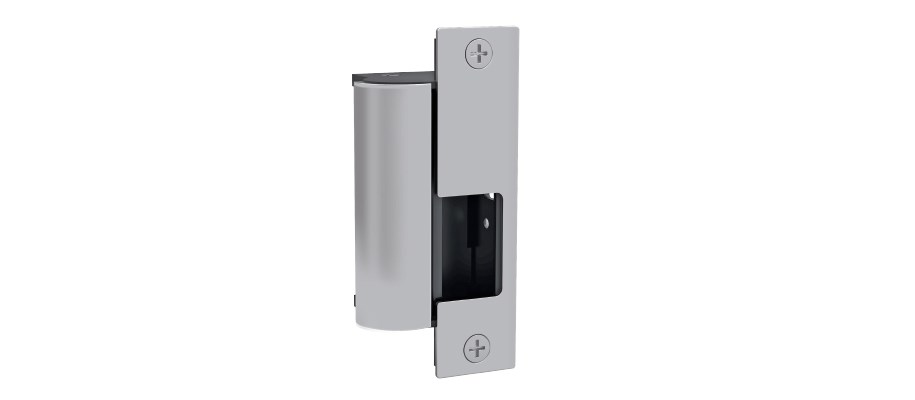 Complete Pacs Electric Strike for Latch Bolt Locks, Satin Stainless