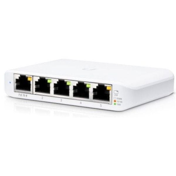 USW-FLEX-MINI-3 UniFi Compact 5-Port Gigabit Switch - Pack of 3